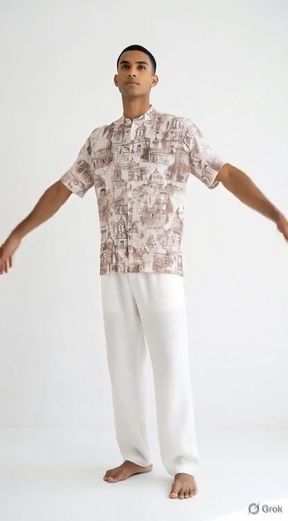 Architecture Printed Shirt